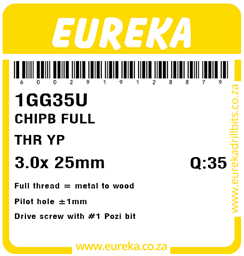 1GG35 - Chipboard Screw -1GG35_Label_T